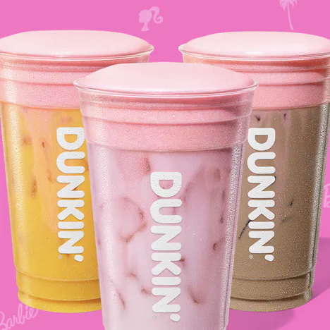 I tried Dunkin's summer 2026 menu with Barbie drinks topped with pink strawberry cold foam.