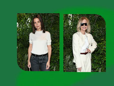 Katie Holmes and Meg Ryan at the Through Her Lens Tribeca Chanel Women's Filmmaker program.
