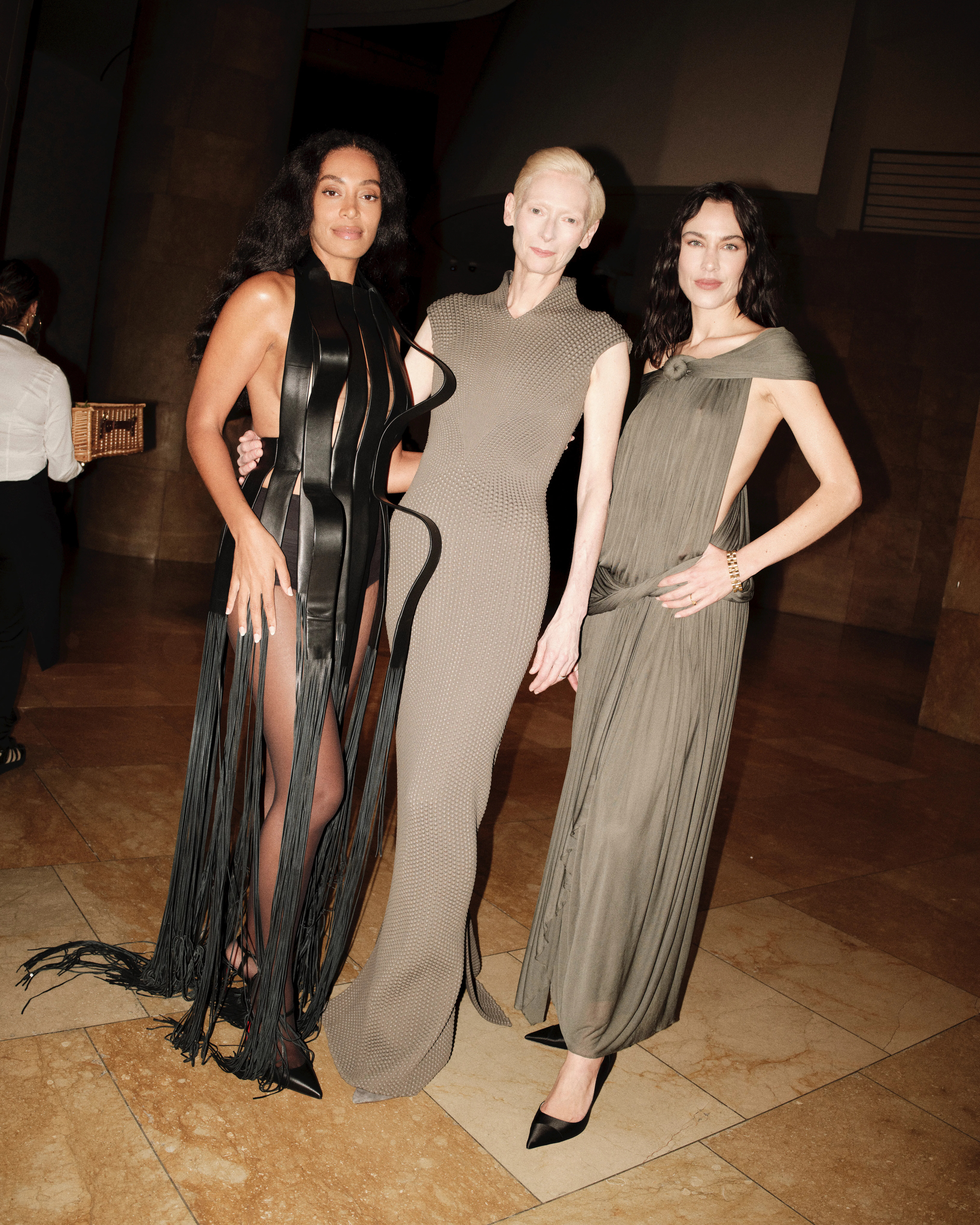 Solange Knowles, Tilda Swinton, and Alexa Chung