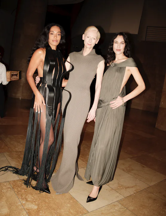 Solange Knowles, Tilda Swinton, and Alexa Chung