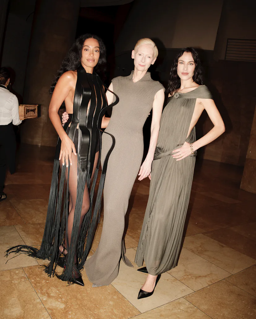 Solange Knowles, Tilda Swinton, and Alexa Chung