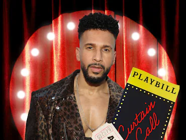 Sydney James Harcourt stars as Rum Tum Tugger in "Cats: The Jellicle Ball" on Broadway.