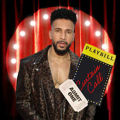 Sydney James Harcourt stars as Rum Tum Tugger in "Cats: The Jellicle Ball" on Broadway.