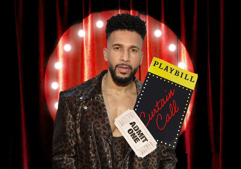 Sydney James Harcourt stars as Rum Tum Tugger in "Cats: The Jellicle Ball" on Broadway.