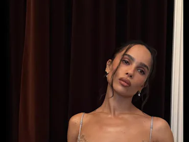 Zoe Kravitz bridal fashion