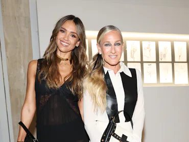 Jessica Alba and Sarah Jessica Parker attend Fendi's Fall 2026 haute couture show.