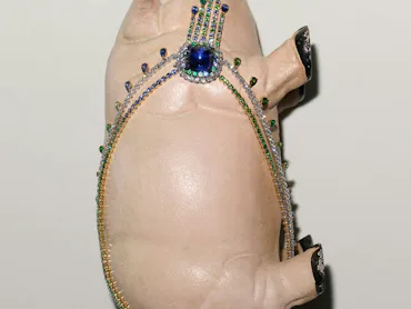 Dior High Jewelry necklace.
