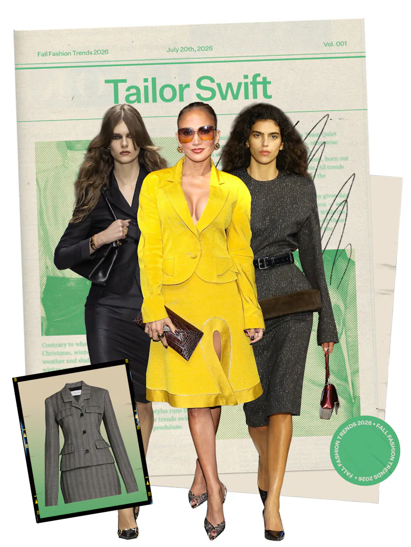 Fall 2026 Fashion Trend: Jennifer Lopez in a tailored look.