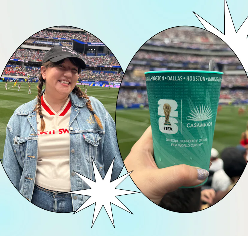 I tried the Casamigos margarita served at the 2026 World Cup games.