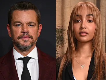 Matt Damon and PinkPantheress