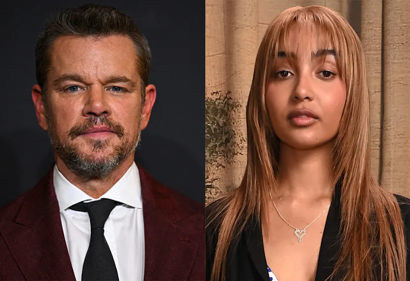 Matt Damon and PinkPantheress