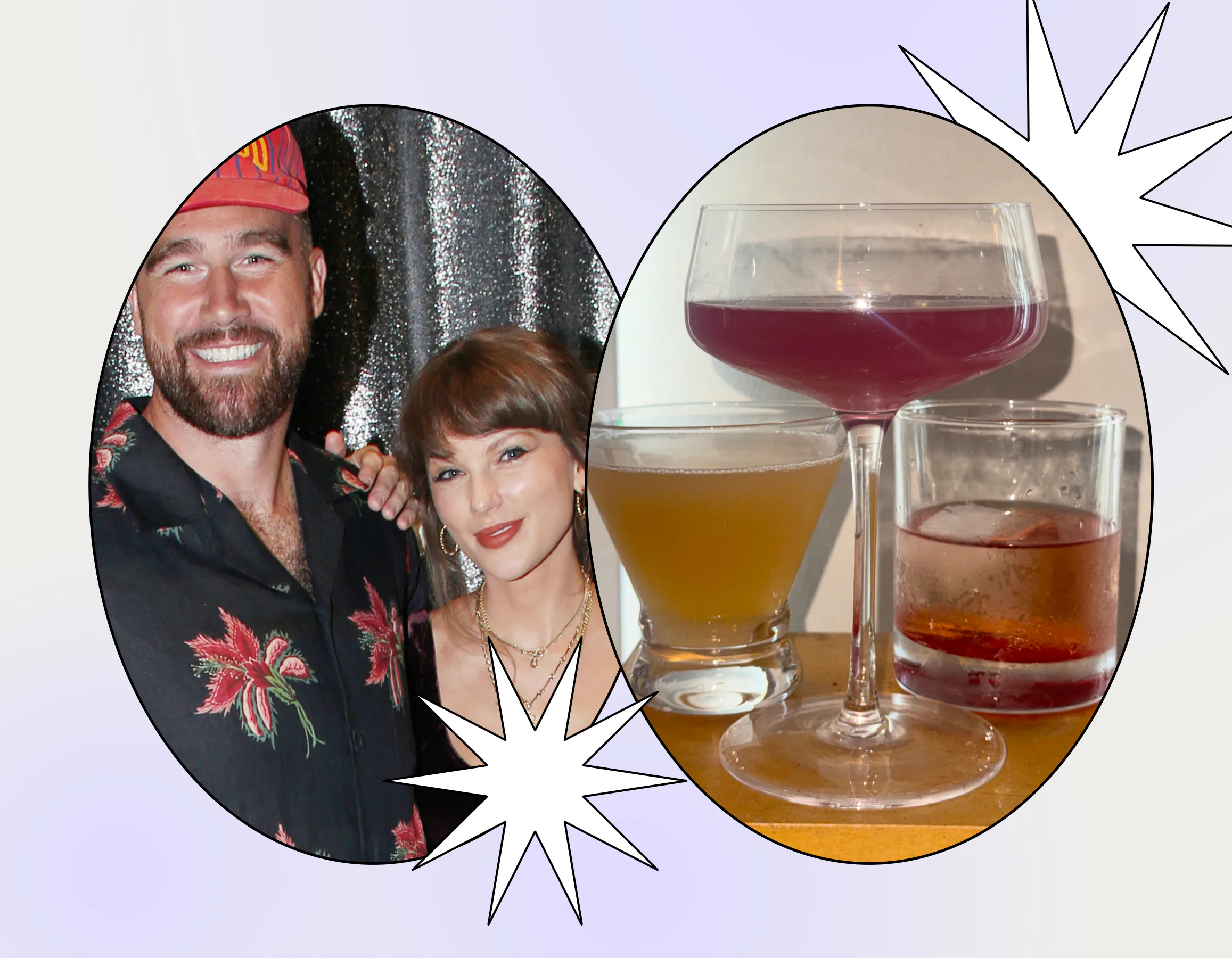 I tried Taylor Swift and Travis Kelce's wedding cocktails at home. 