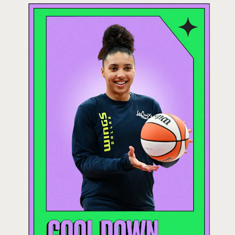 Azzi Fudd, the no. 1 WNBA draft pick, shares the highlights of her rookie season and favorite recove...