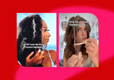 The 'Love Island' concealer highlight hair hack actually works.