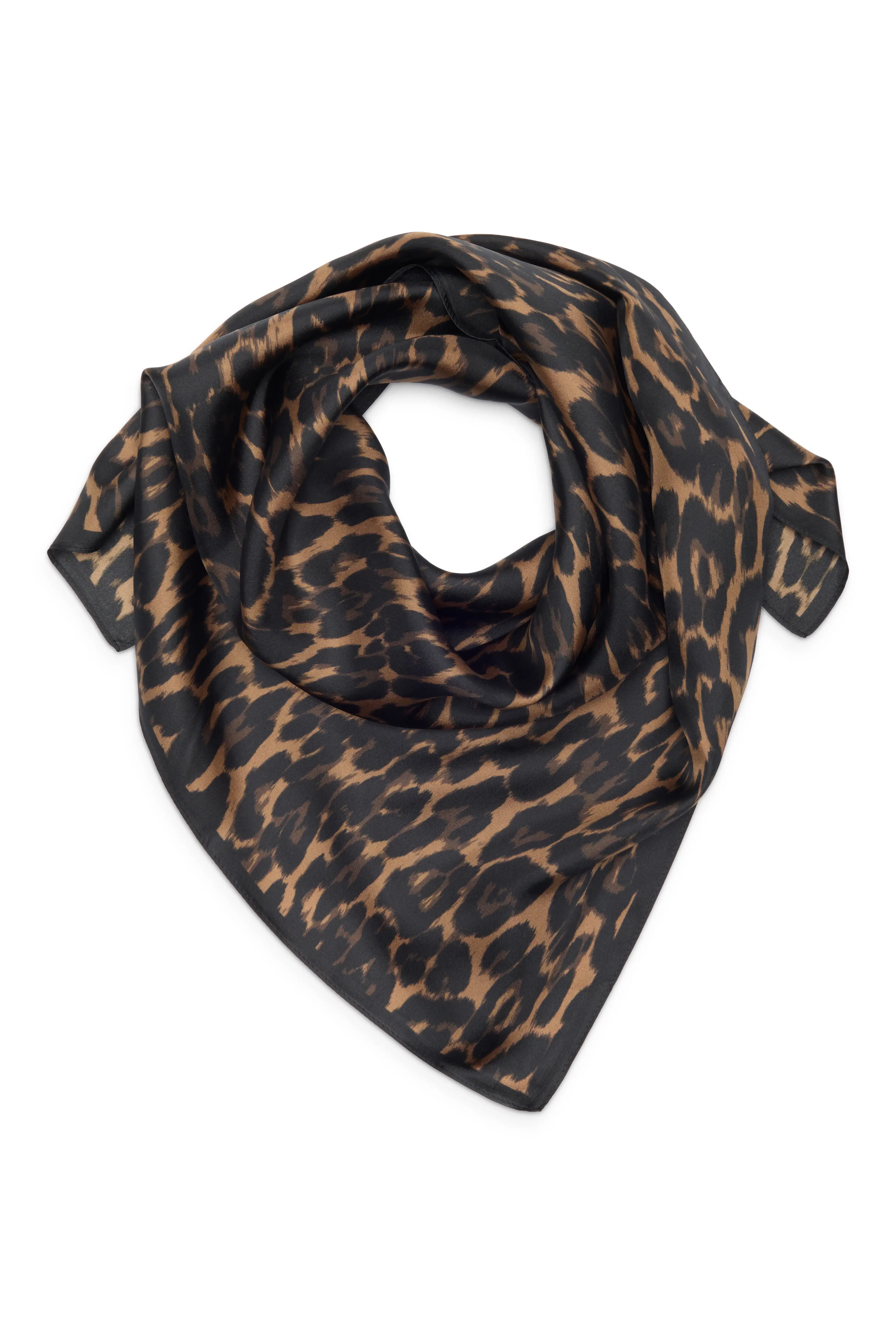 Printed Square Silk Scarf