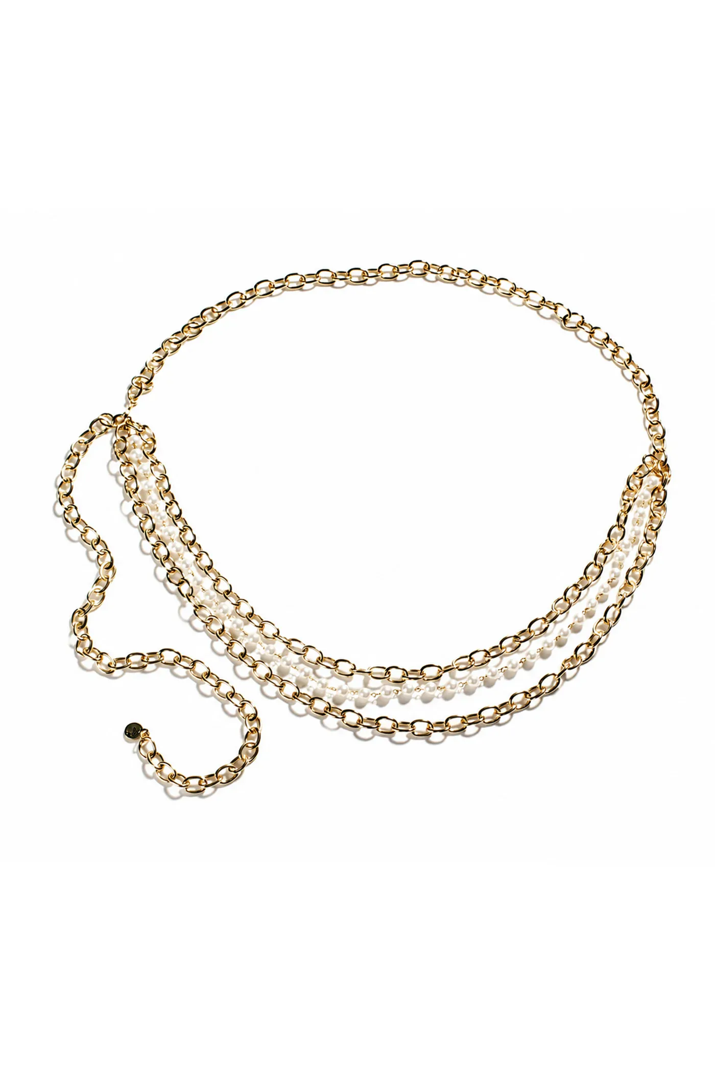 Chain & Pearl Belt