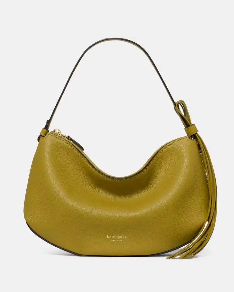 Loop Fringe Strap Shoulder Bag