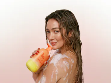Hilary Duff chats about her Bath & Body Works campaign.