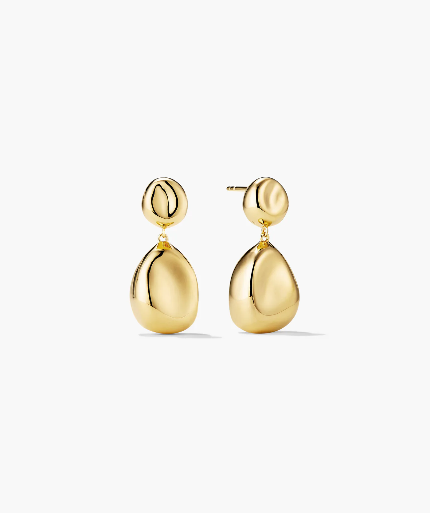 Mejuri Organic Dôme Pebble Earrings