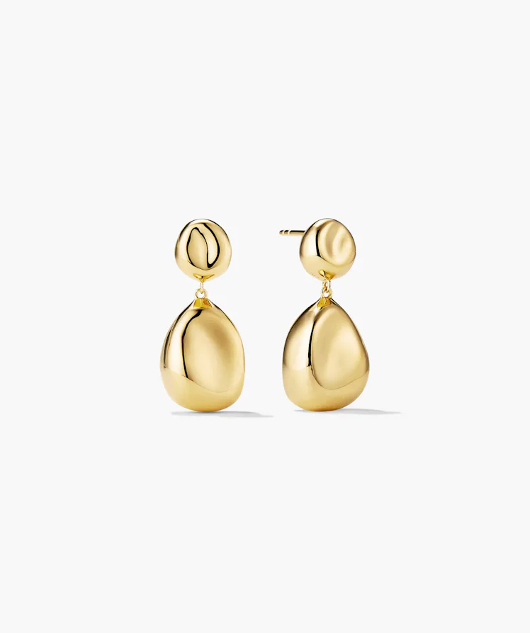 Mejuri Organic Dôme Pebble Earrings