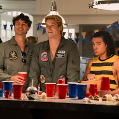 Beau, Dean, and Tucker in Off Campus. Photo via Prime Video