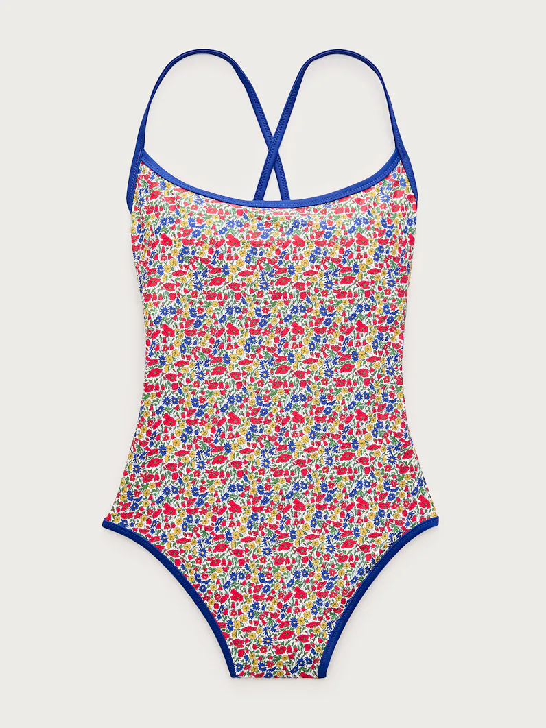 Sydney One-Piece in Liberty Floral Fabric