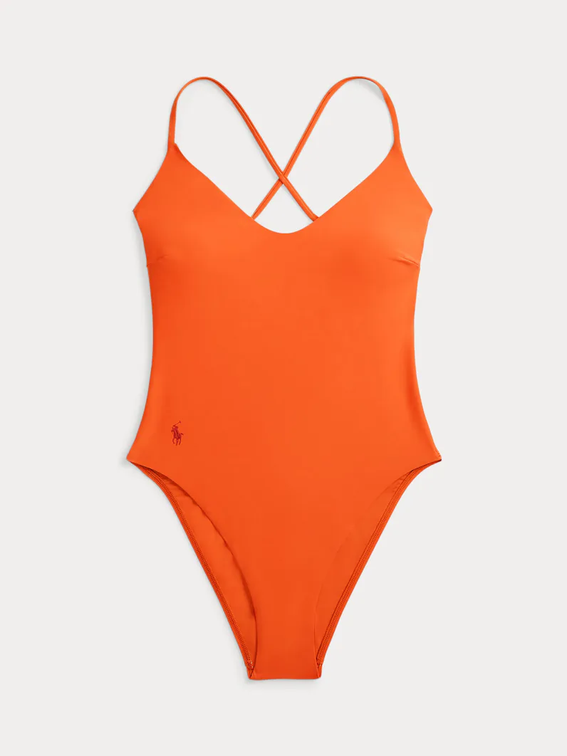 Crossback One-Piece Swimsuit