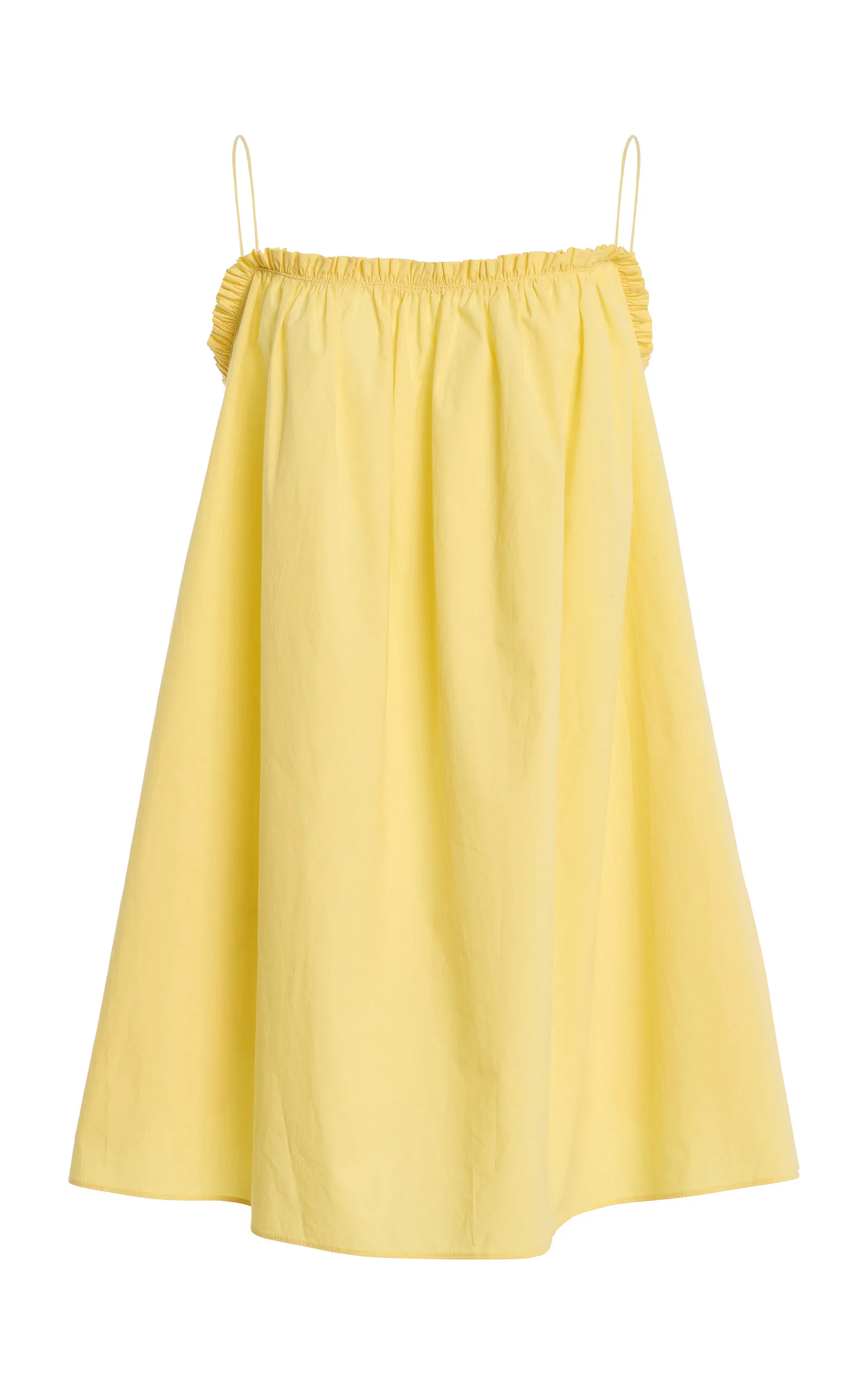 Frill Cotton Mini Cami Dress