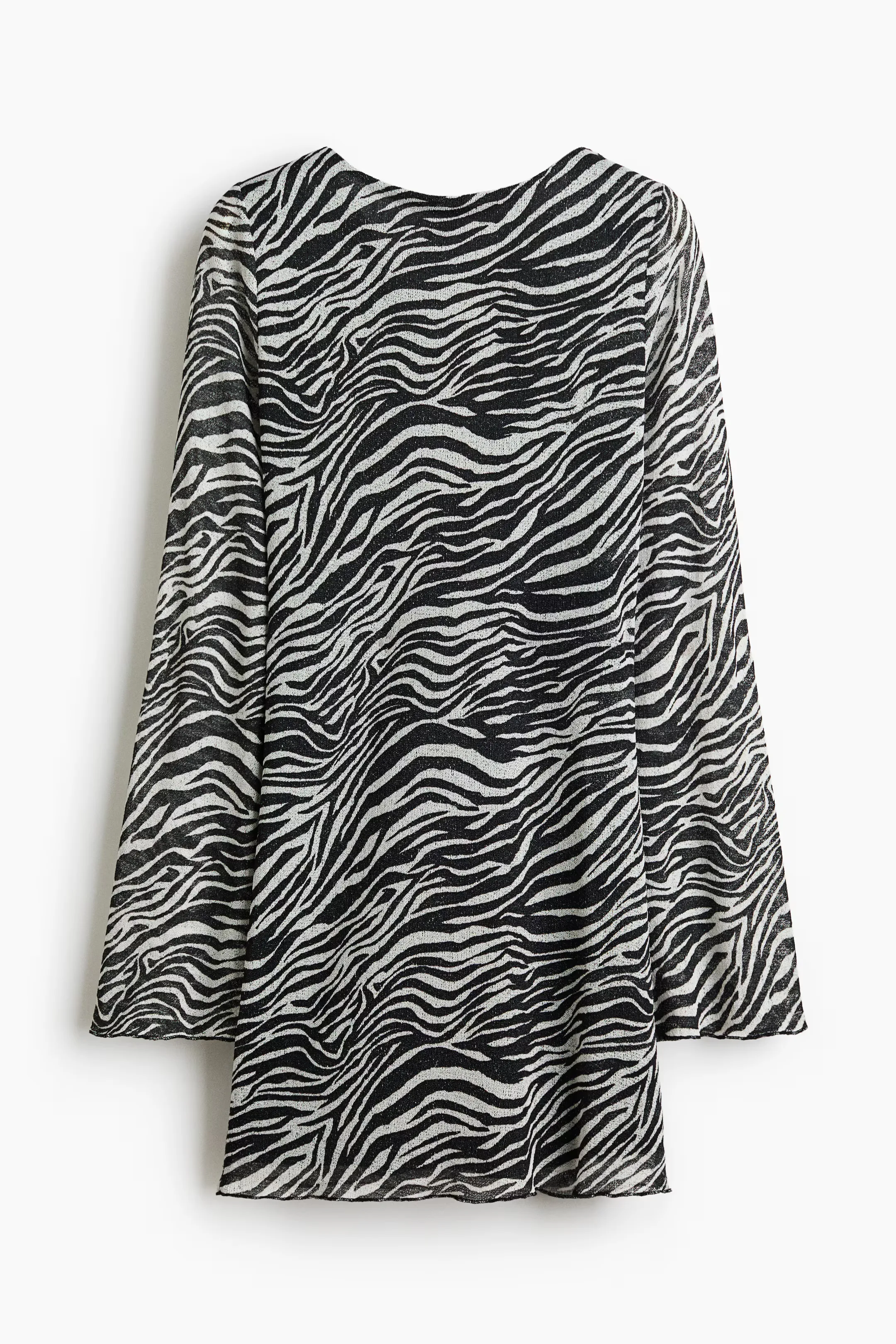 Printed Tieback Dress