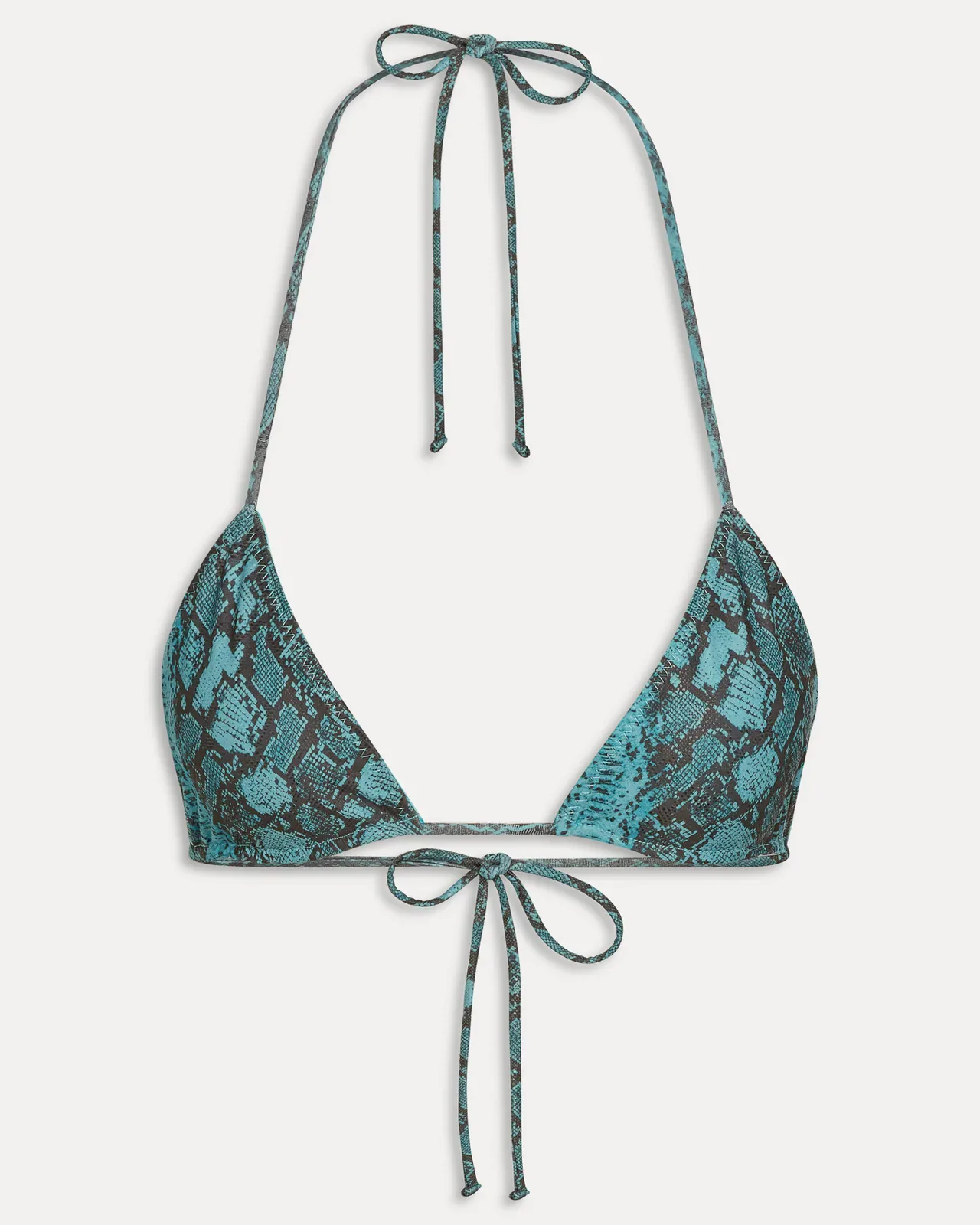 Nick Foil Triangle Bikini Top 