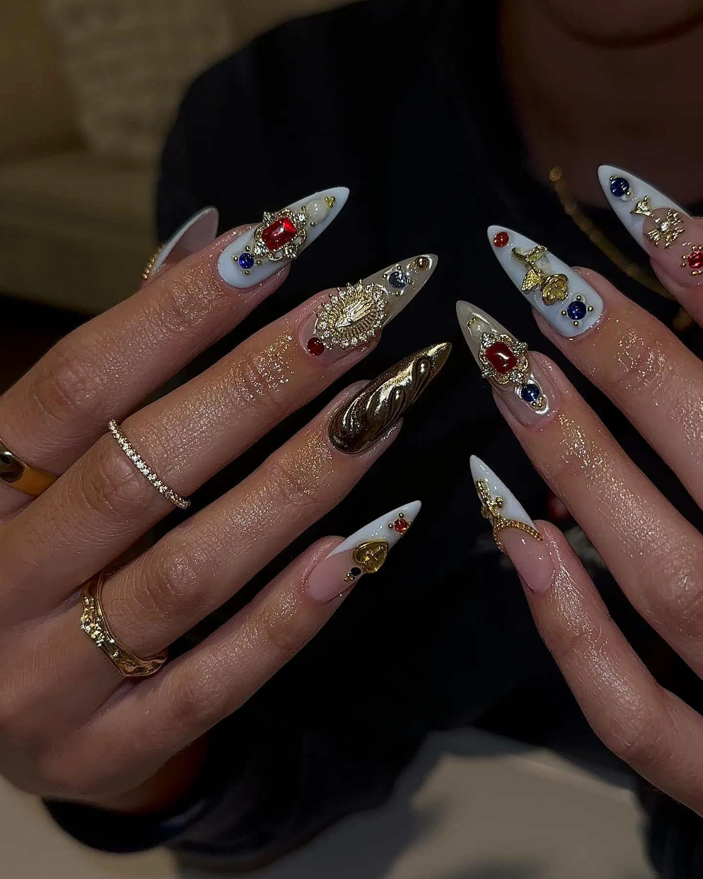 baroque nail designs
