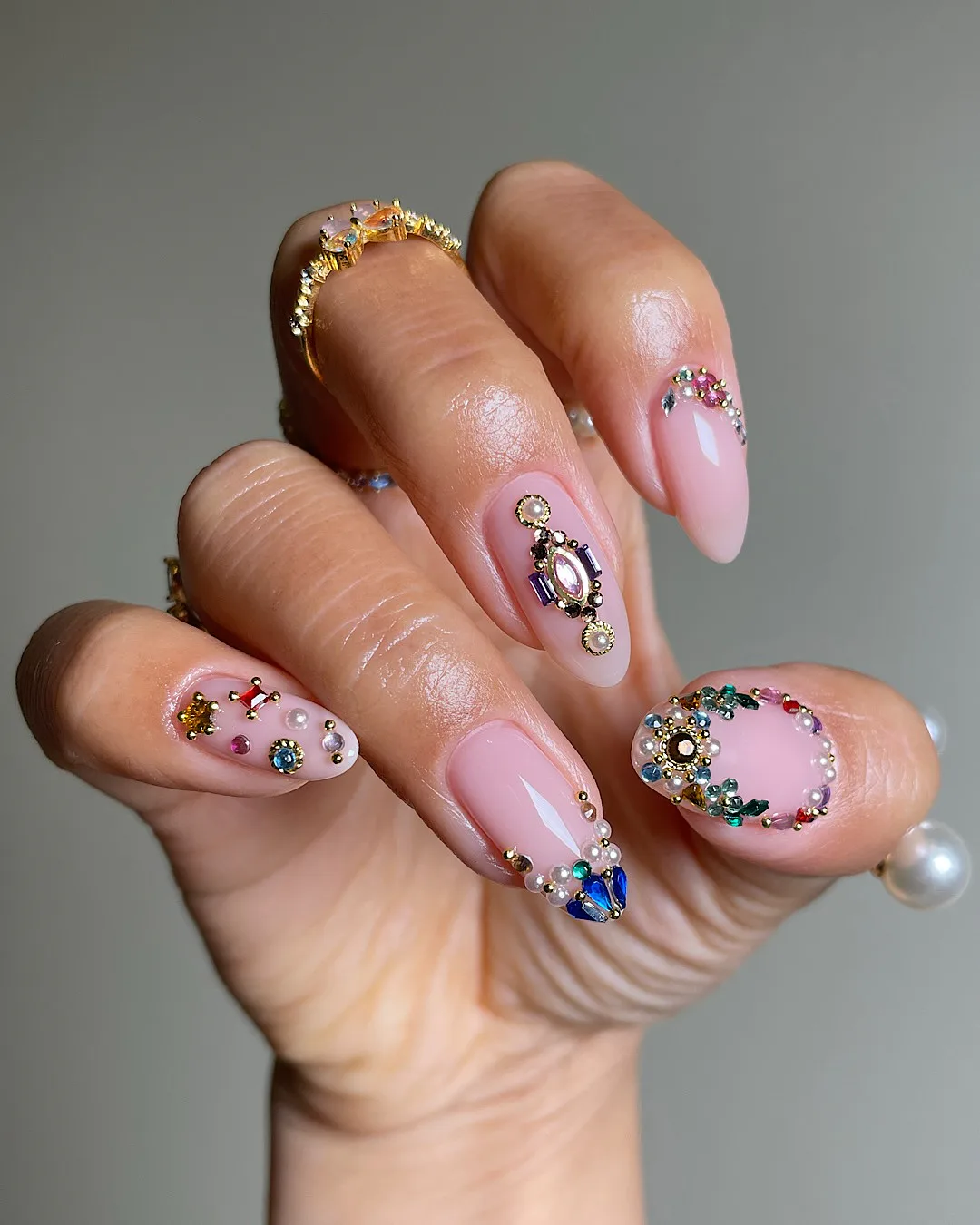 baroque manicure designs