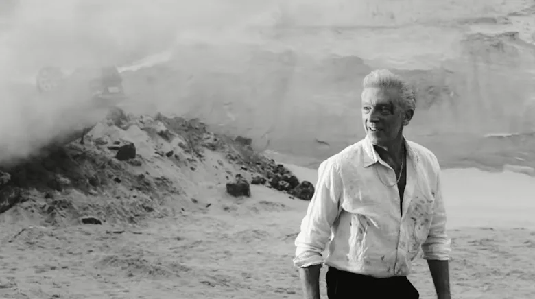 Vicente Cassel em "câmera" videoclipe de Charli xcx