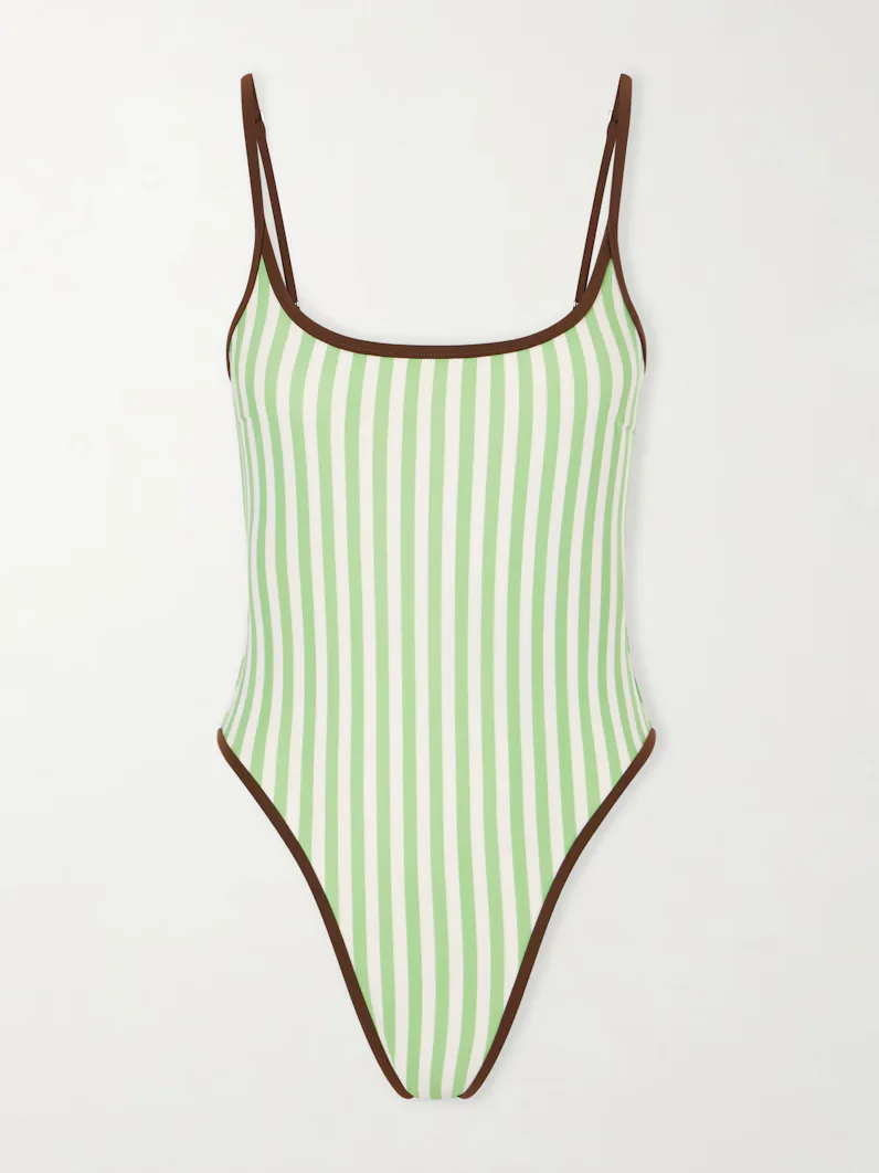 Pipping Thidu Striped Swimsuit