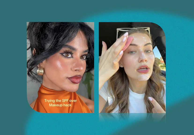 A derm weighs in on TikTok's SPF powder puff hack.