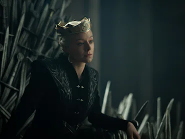 Emma D'Arcy as Rhaenyra Targaryen.