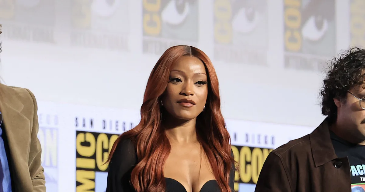Keke Palmer Channels '90s South Beach in Vintage Versace