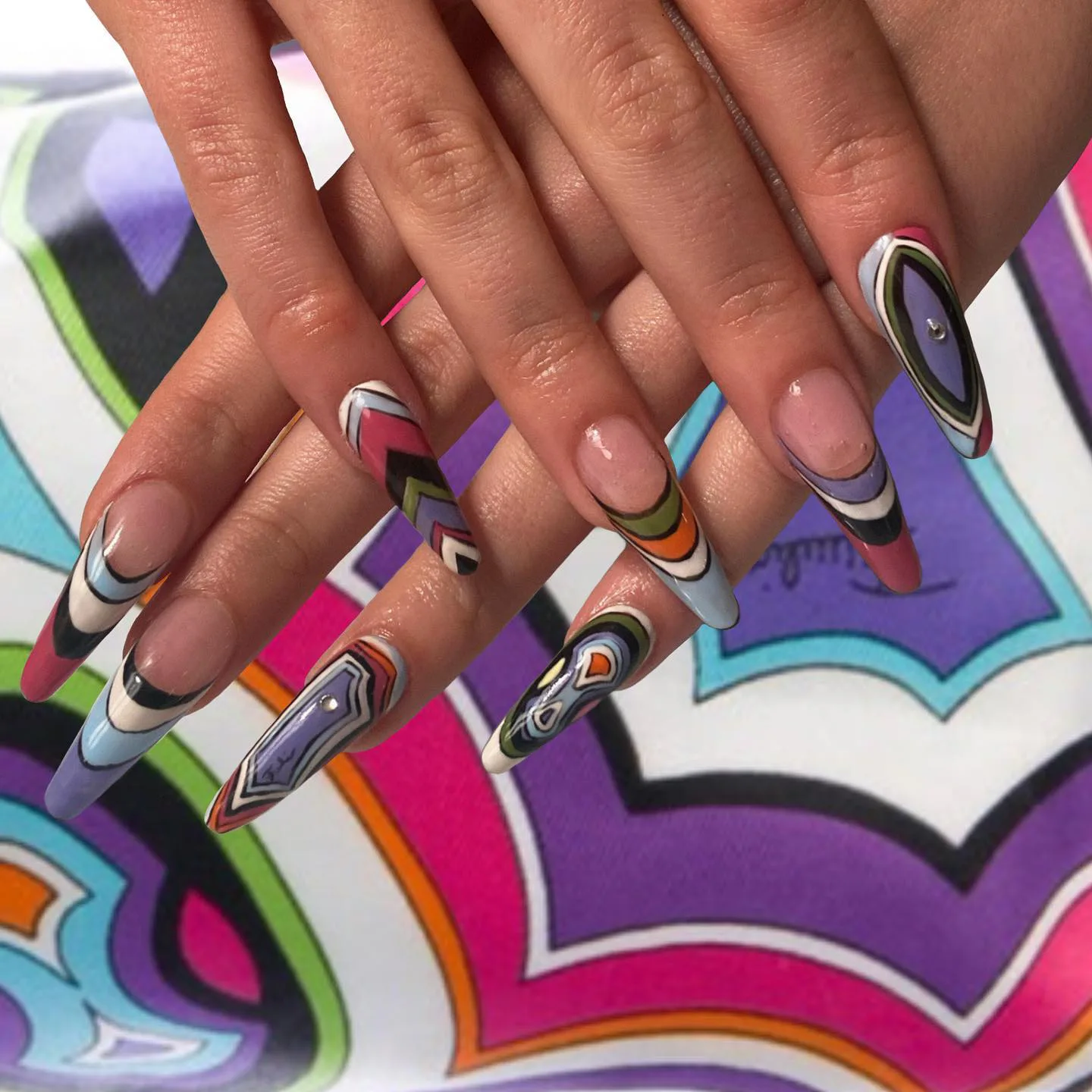 pucci nail ideas
