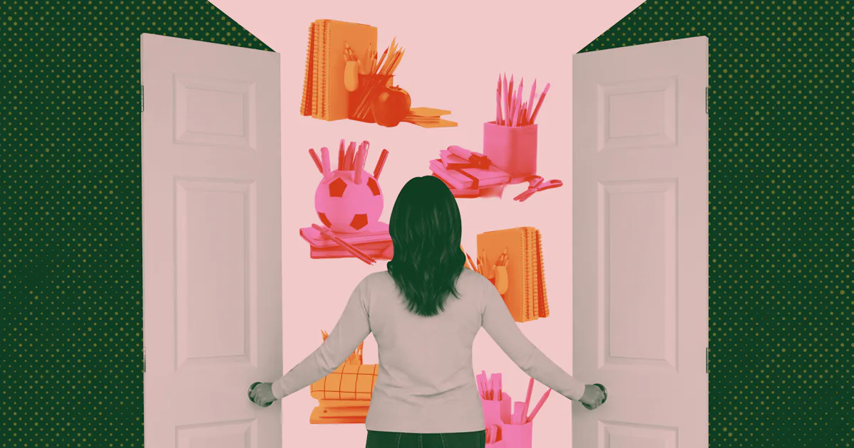 The Very Honest Reason I Shop My Own Closet For School Supplies