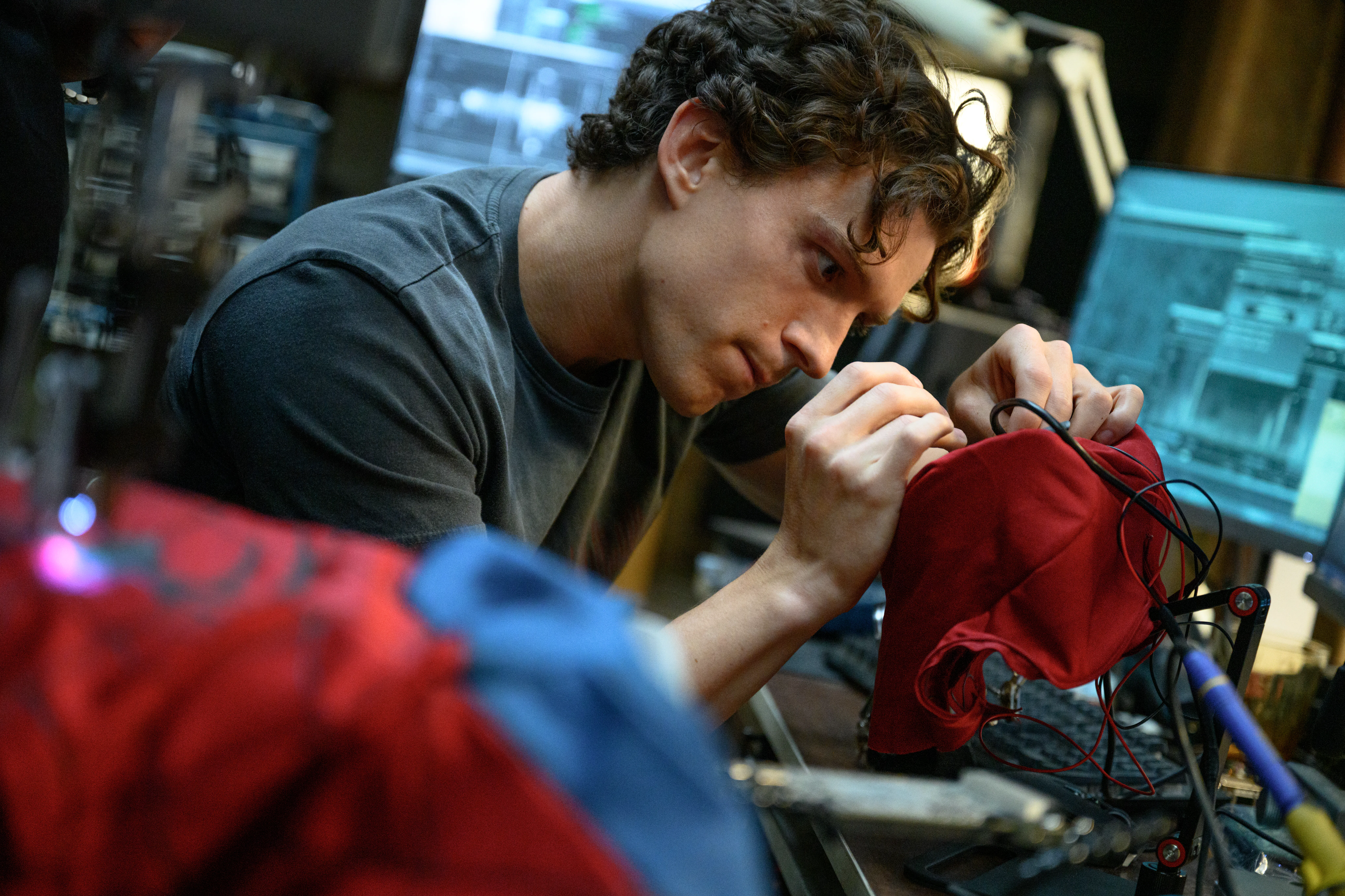 Tom Holland as Peter Parker/Spider-Man in Spider-Man: Brand New Day