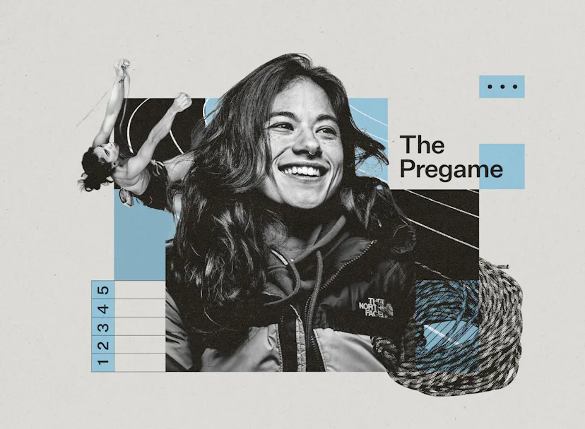 Pro climber Nina Williams on her pregame rituals and go-to sleep gadget.