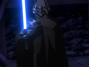 Nawaam, the newest baddie in 'The Ninth Jedi.'