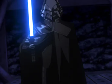 Nawaam, the newest baddie in 'The Ninth Jedi.'