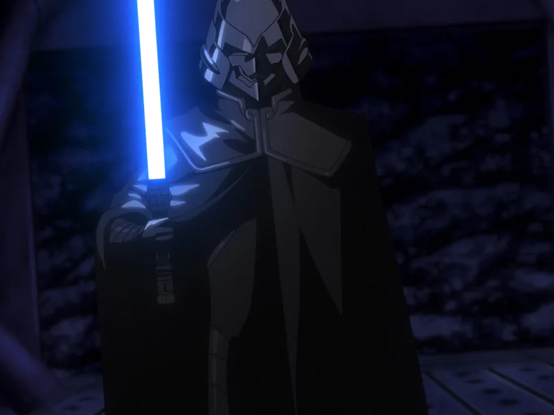 Nawaam, the newest baddie in 'The Ninth Jedi.'