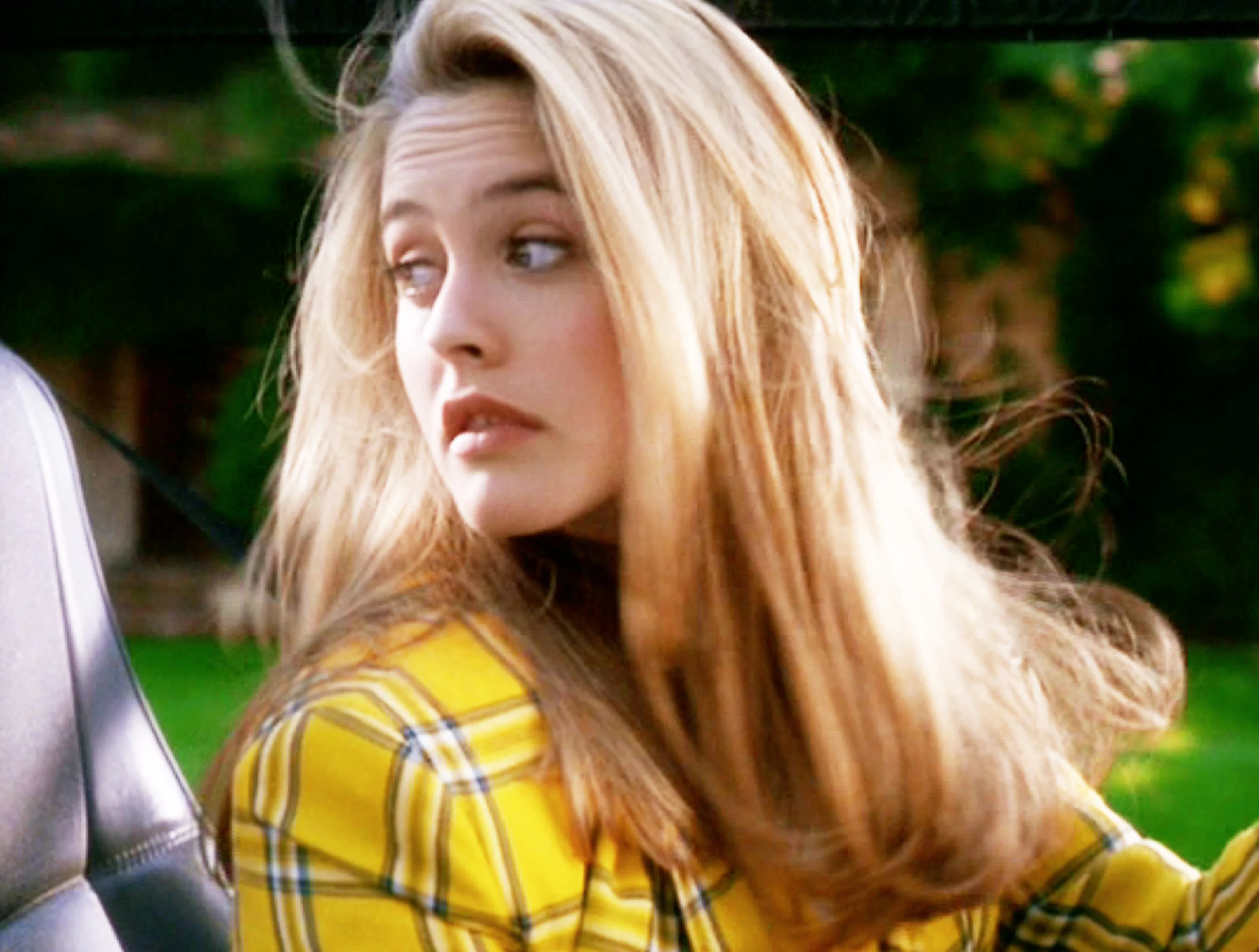 The movie "Clueless", written and directed by Amy Heckerling. Seen here, Alicia Silverstone as Cher ...