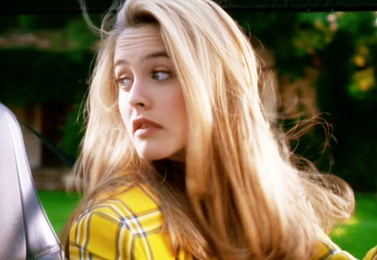 The movie "Clueless", written and directed by Amy Heckerling. Seen here, Alicia Silverstone as Cher ...