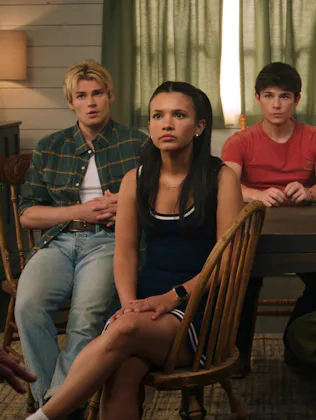 My Life with the Walter Boys. (L to R) Noah LaLonde as Cole Walter, Nikki Rodriguez as Jackie Howard...