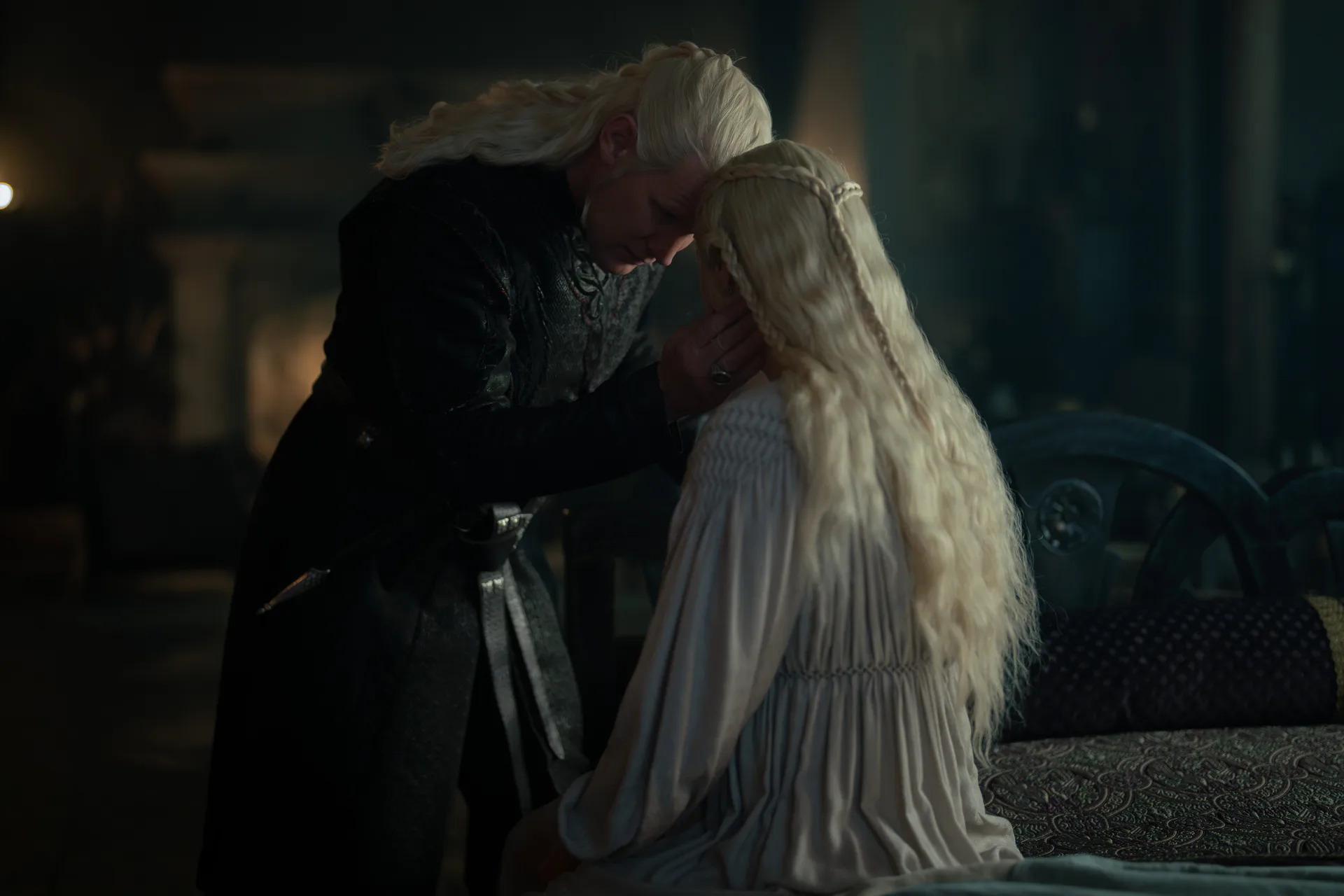 Matt Smith and Emma D’Arcy in 'House of the Dragon.' 