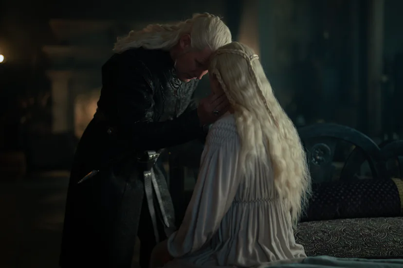 Matt Smith and Emma D’Arcy in 'House of the Dragon.'