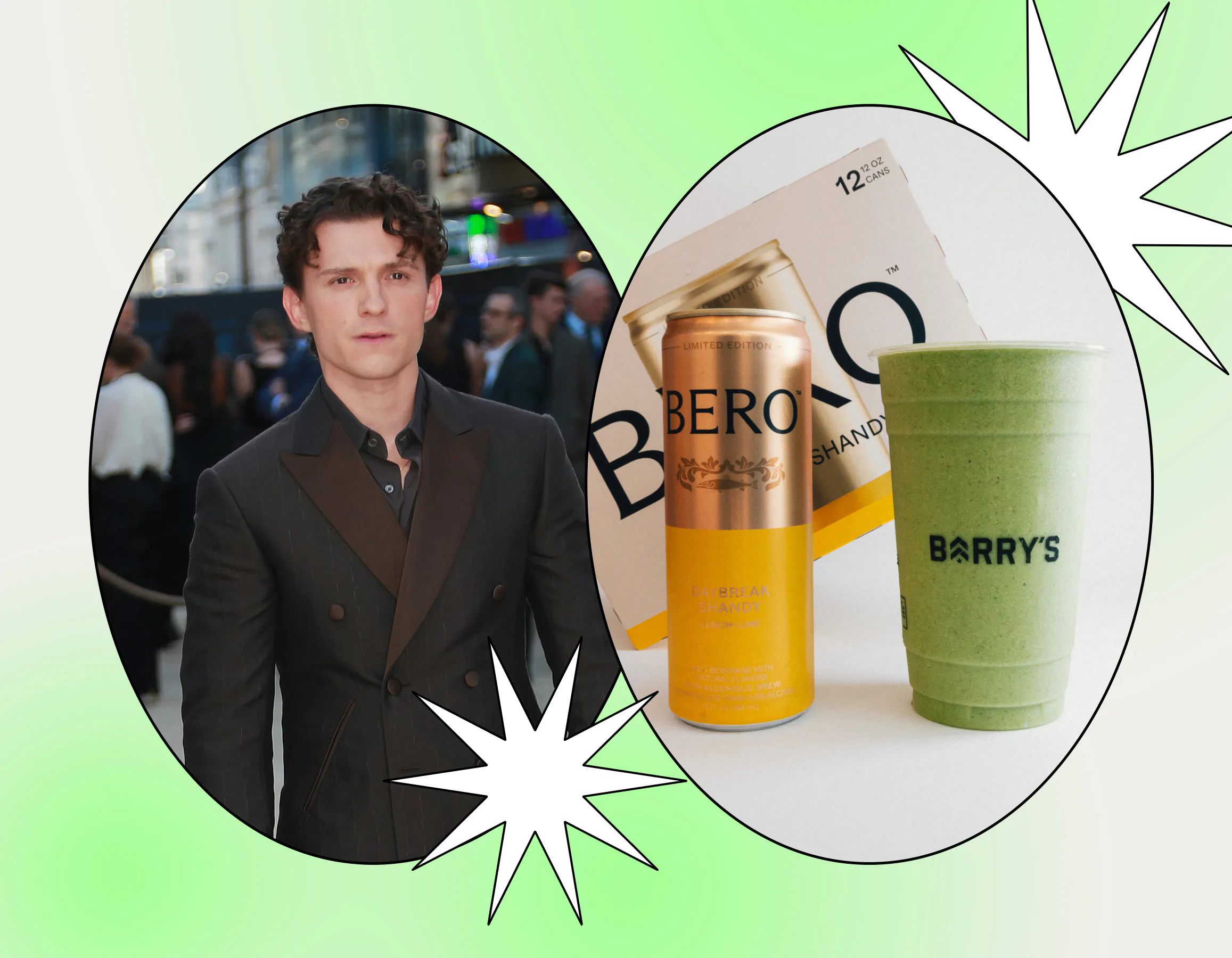 I tried Tom Holland's BERO Daybreak Shandy Shake at Barry's Fuel Bar. 